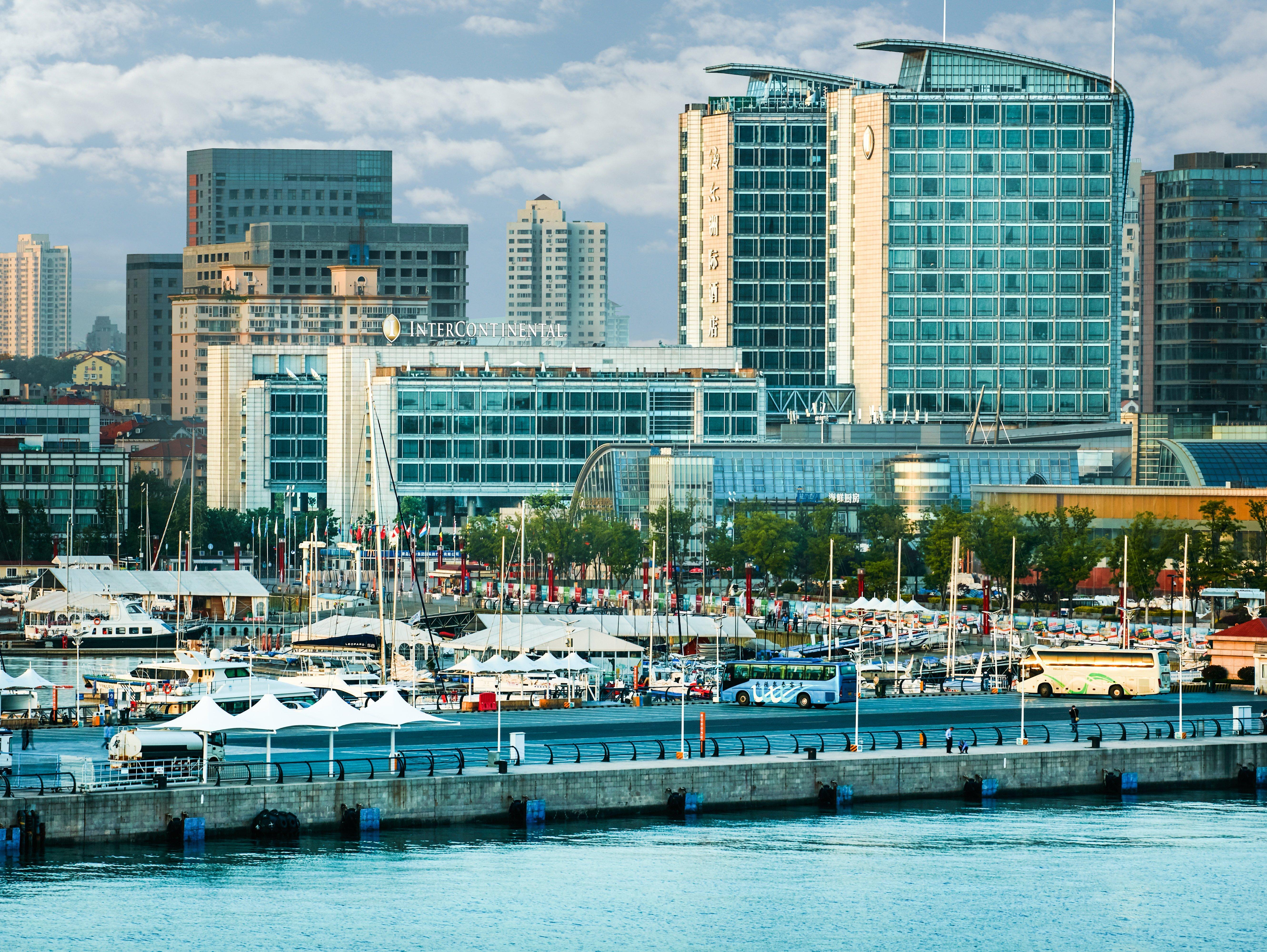 Hotel Intercontinental Qingdao By Ihg - Inside The Olympic Sailing Center Exterior foto