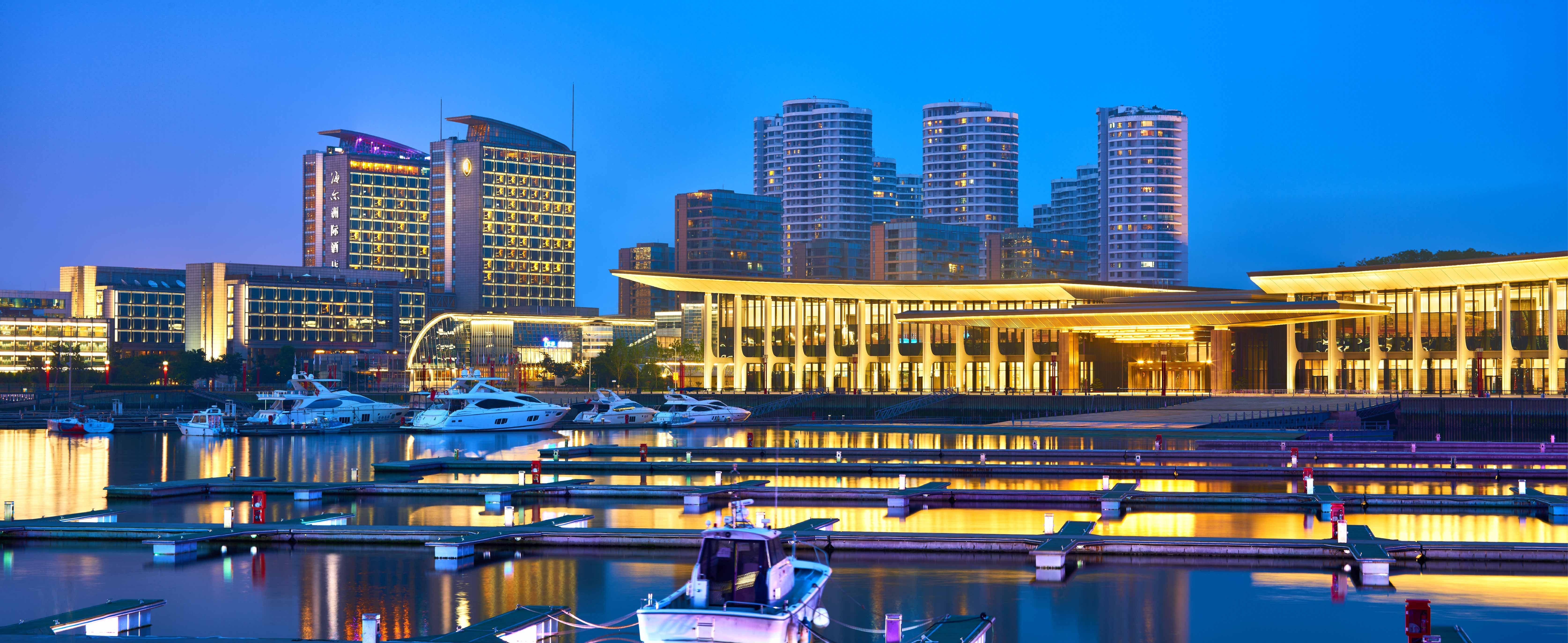 Hotel Intercontinental Qingdao By Ihg - Inside The Olympic Sailing Center Exterior foto