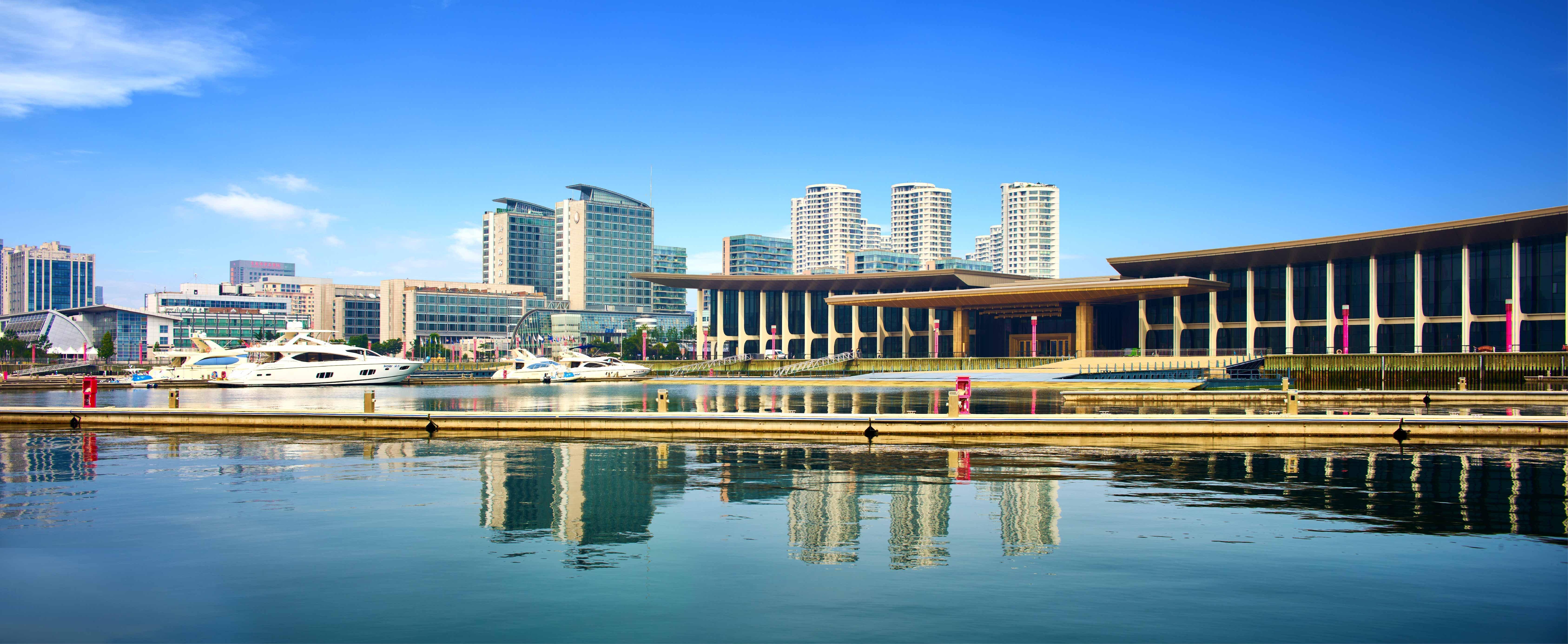 Hotel Intercontinental Qingdao By Ihg - Inside The Olympic Sailing Center Exterior foto